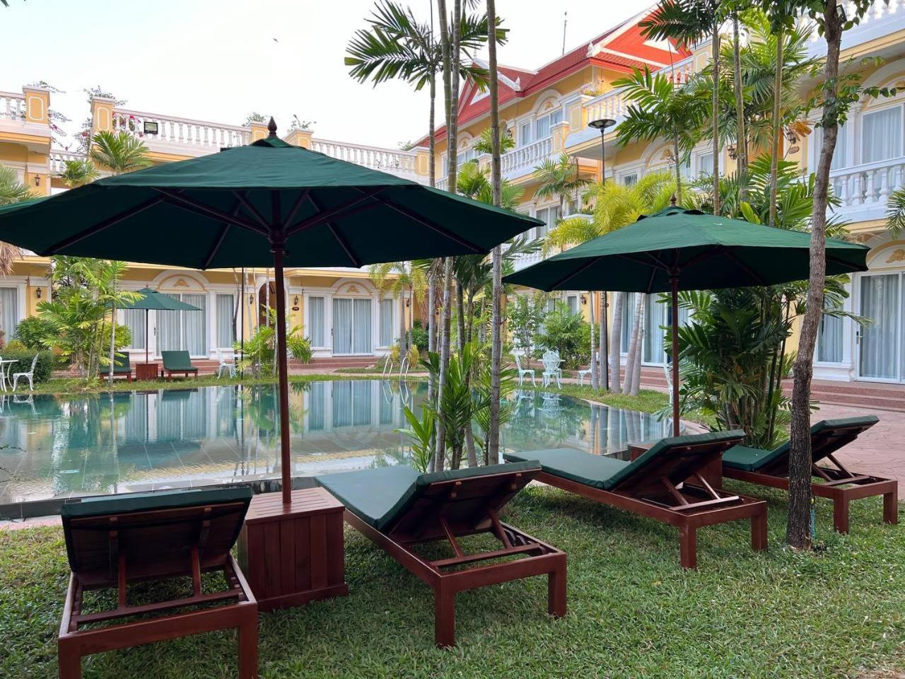 Sokchea Kampot Hotel Bagian luar foto