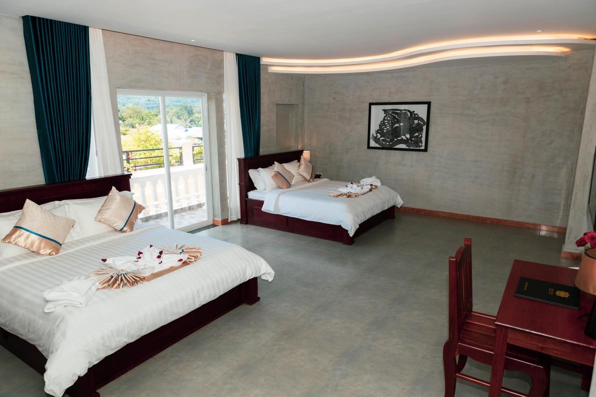 Sokchea Kampot Hotel Bagian luar foto