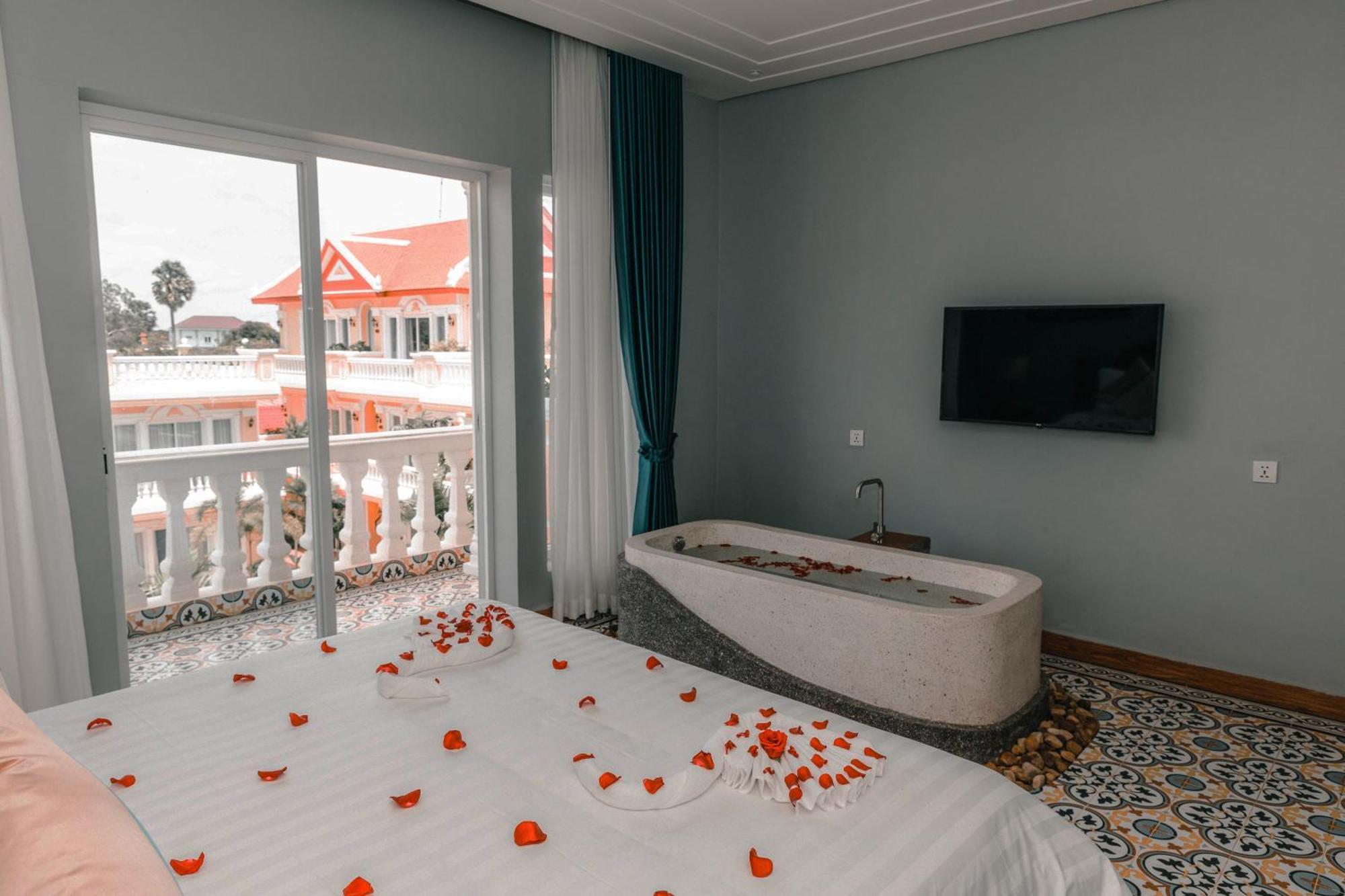 Sokchea Kampot Hotel Bagian luar foto
