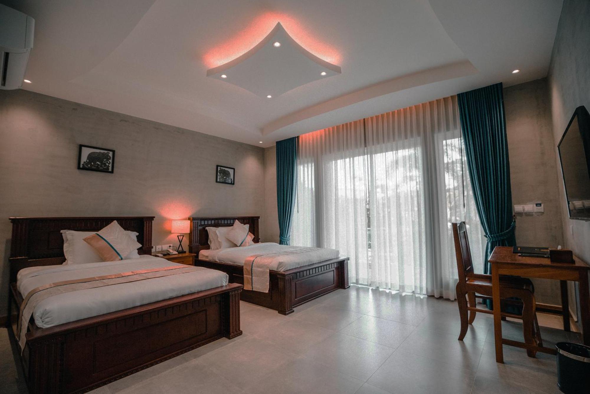 Sokchea Kampot Hotel Bagian luar foto