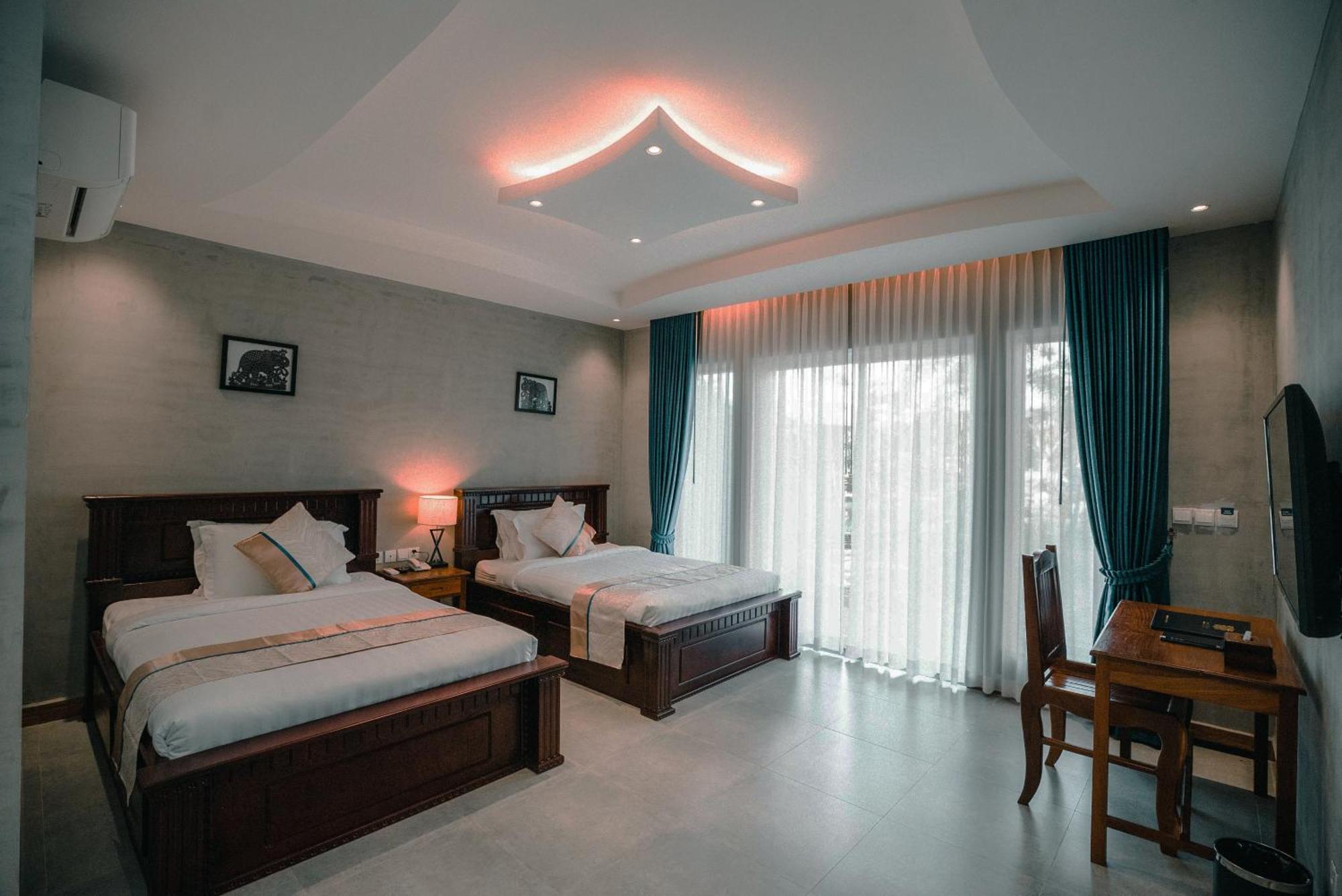 Sokchea Kampot Hotel Bagian luar foto