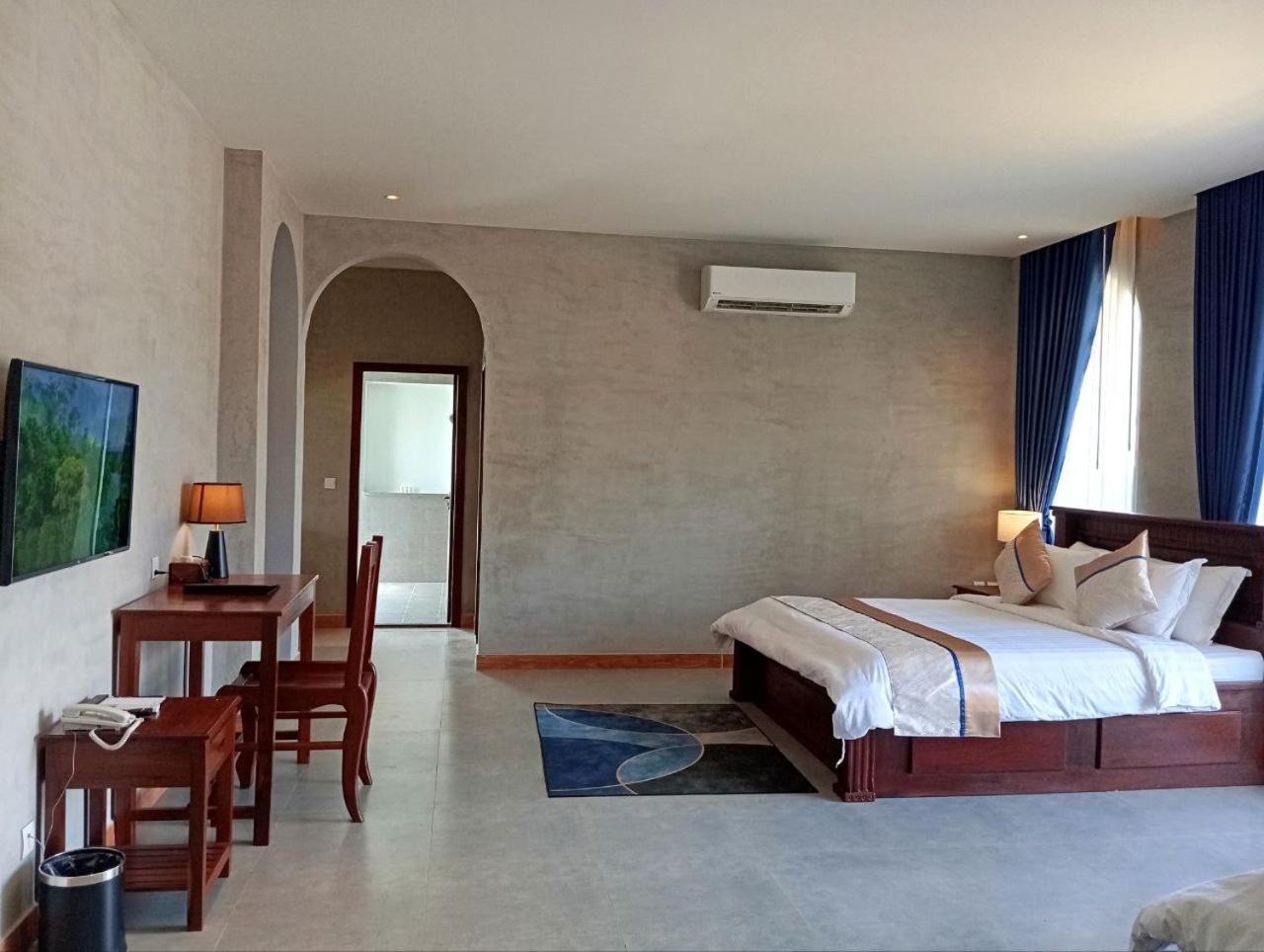 Sokchea Kampot Hotel Bagian luar foto