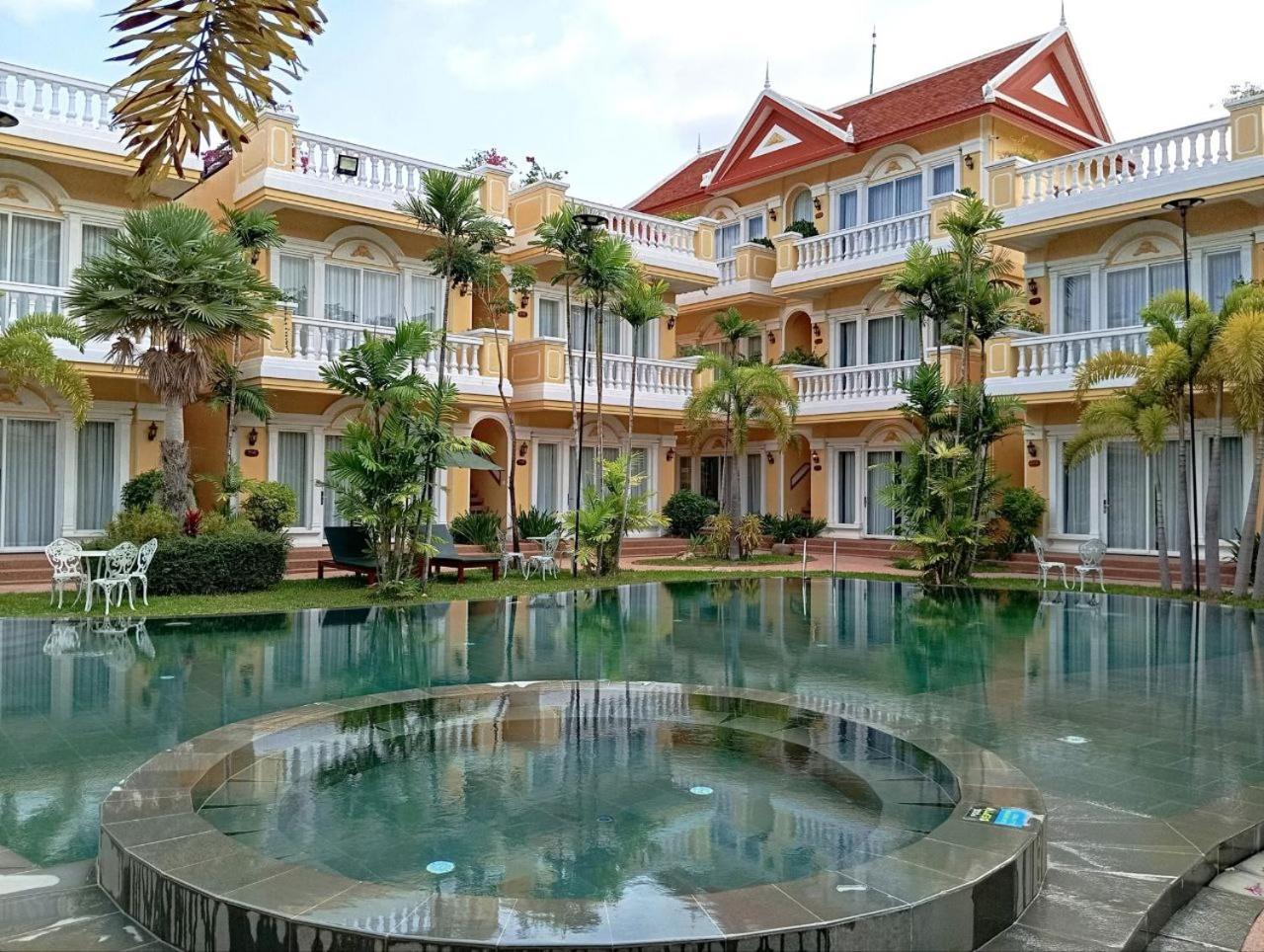 Sokchea Kampot Hotel Bagian luar foto