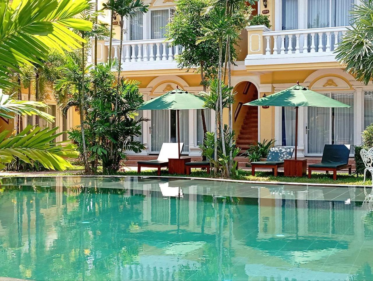 Sokchea Kampot Hotel Bagian luar foto
