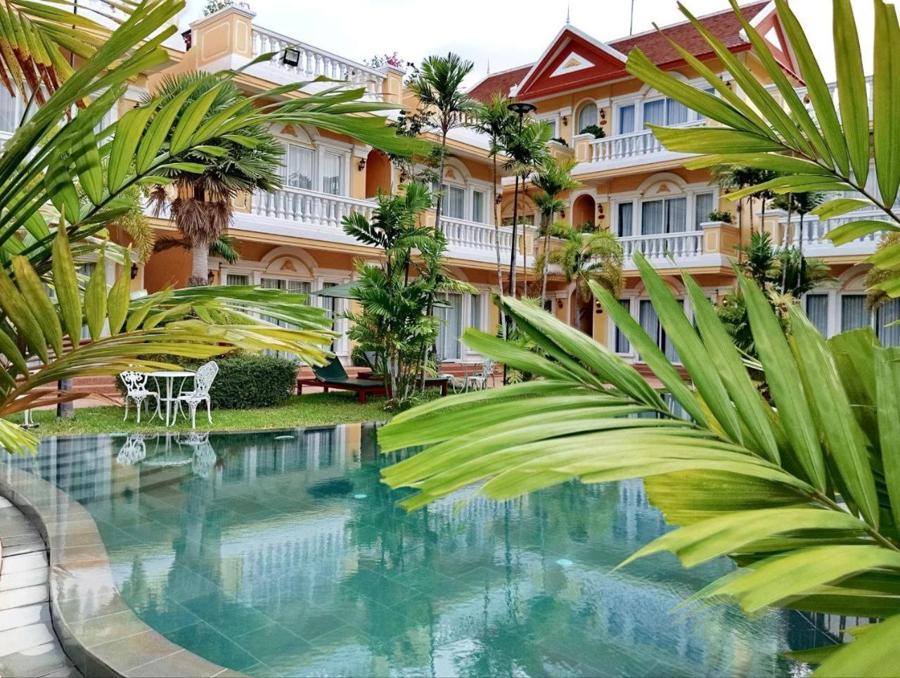 Sokchea Kampot Hotel Bagian luar foto
