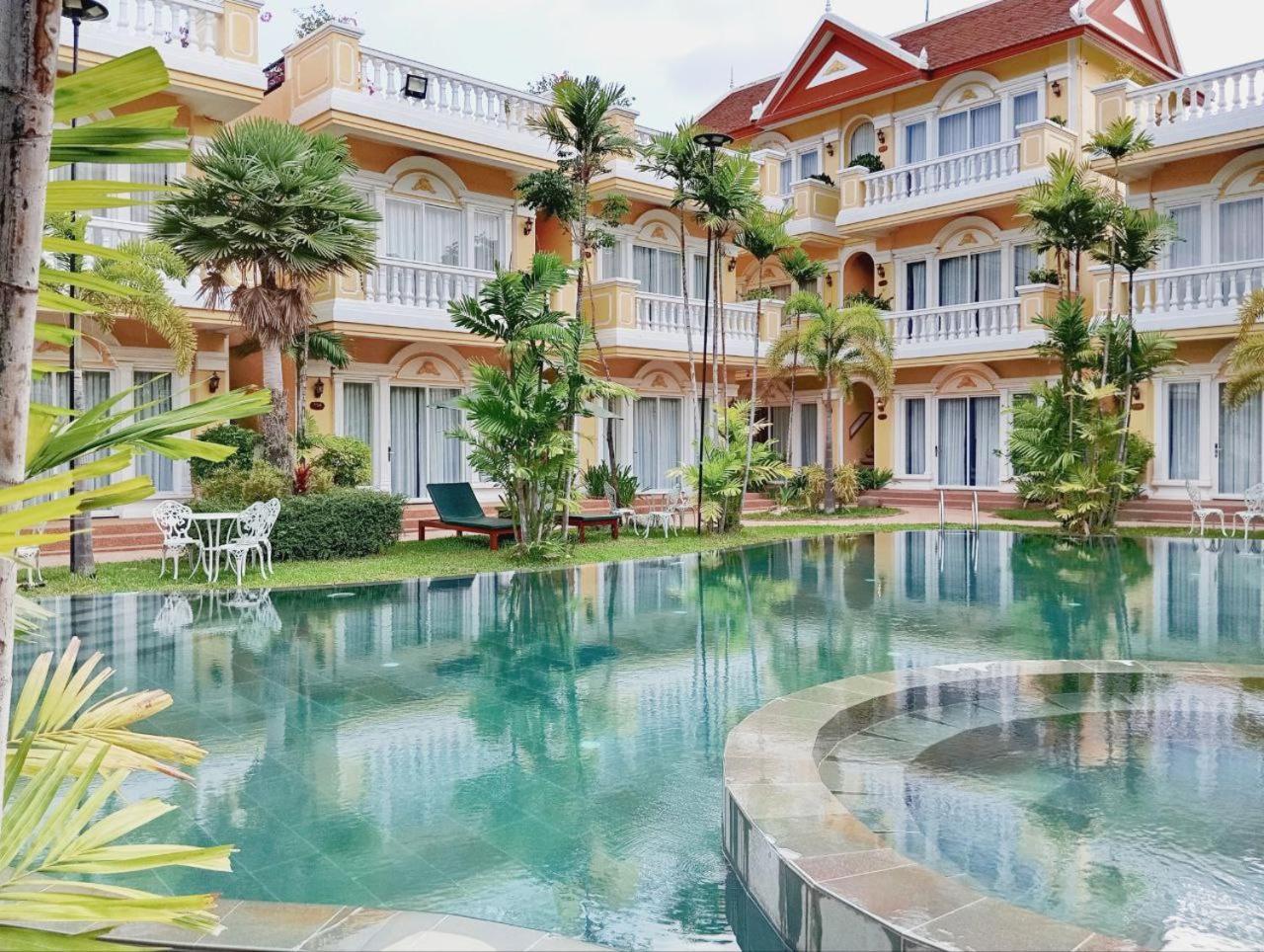 Sokchea Kampot Hotel Bagian luar foto