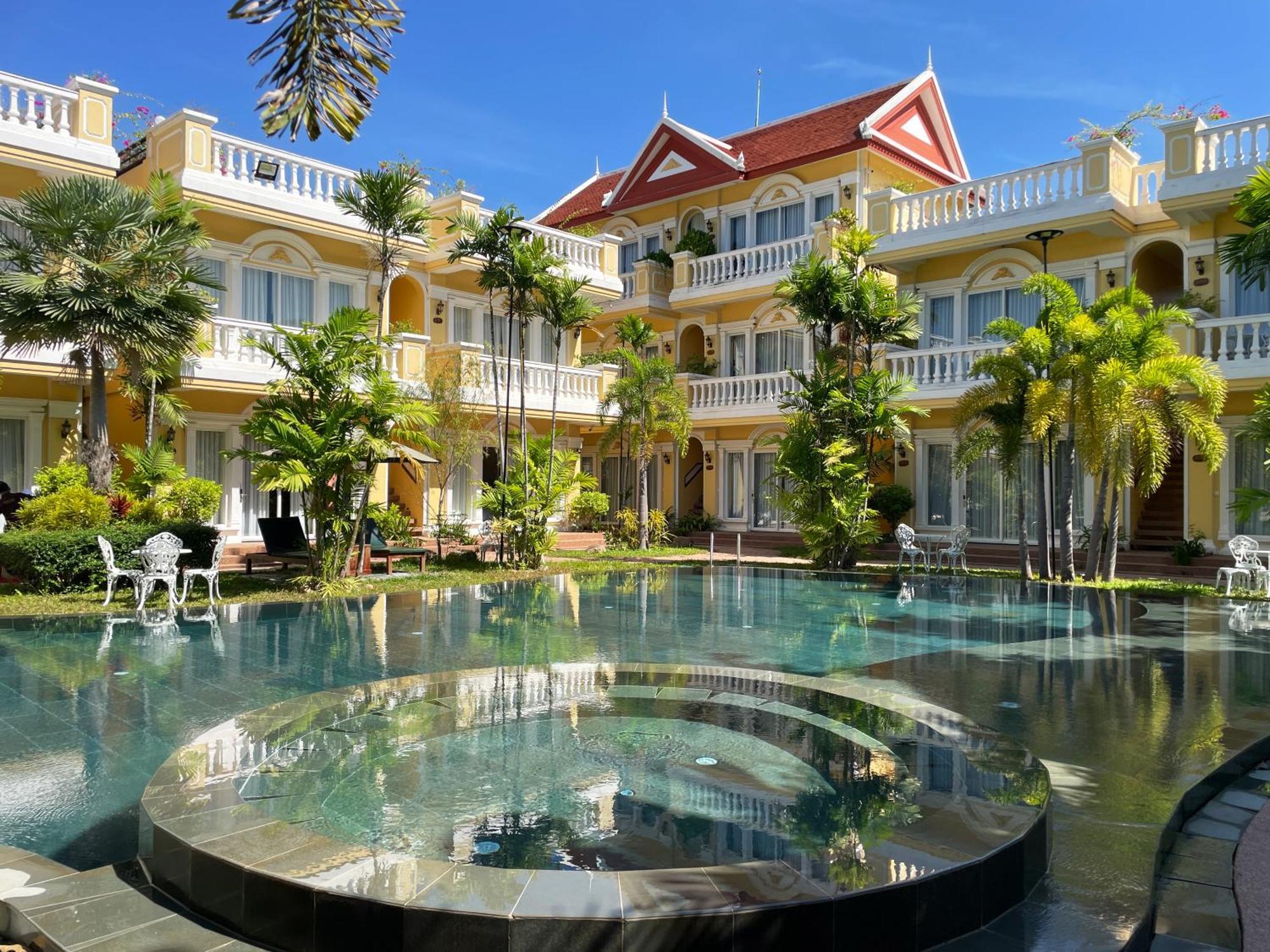 Sokchea Kampot Hotel Bagian luar foto