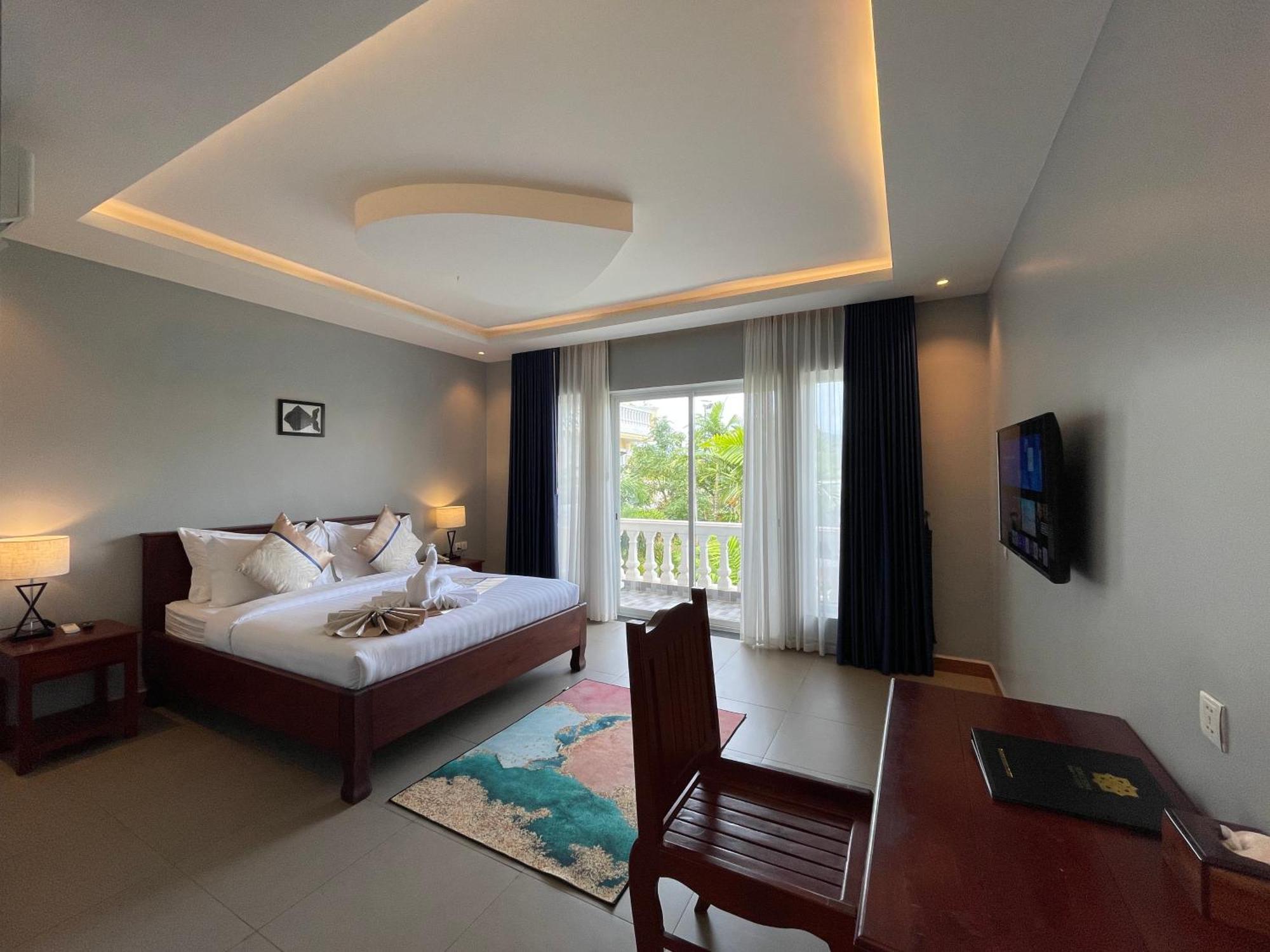 Sokchea Kampot Hotel Bagian luar foto