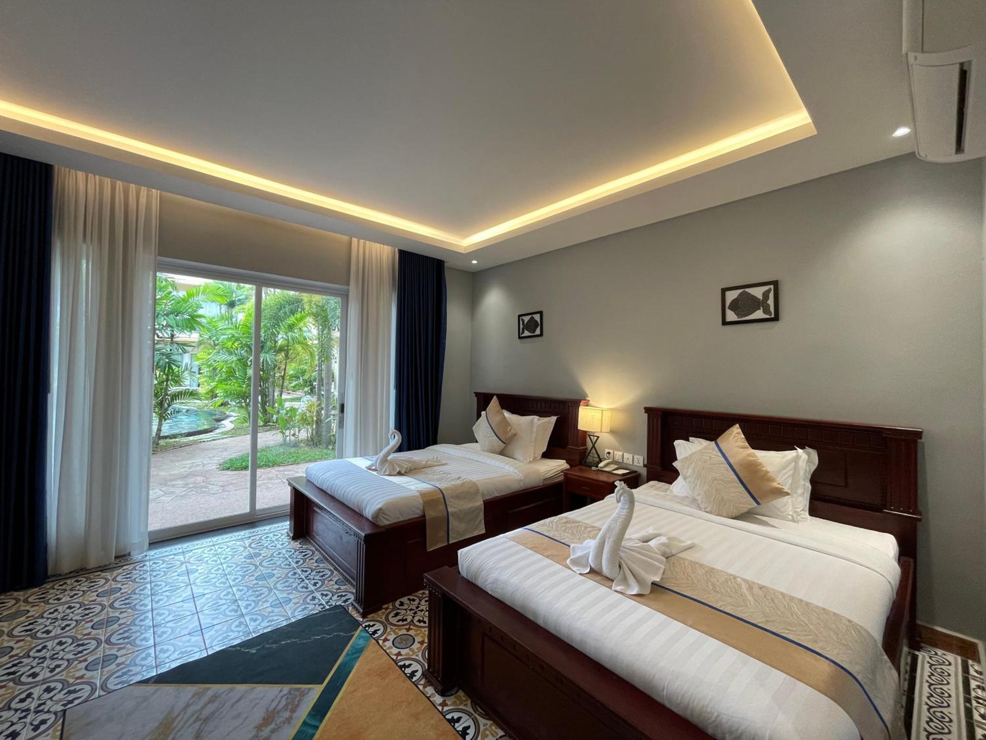 Sokchea Kampot Hotel Bagian luar foto